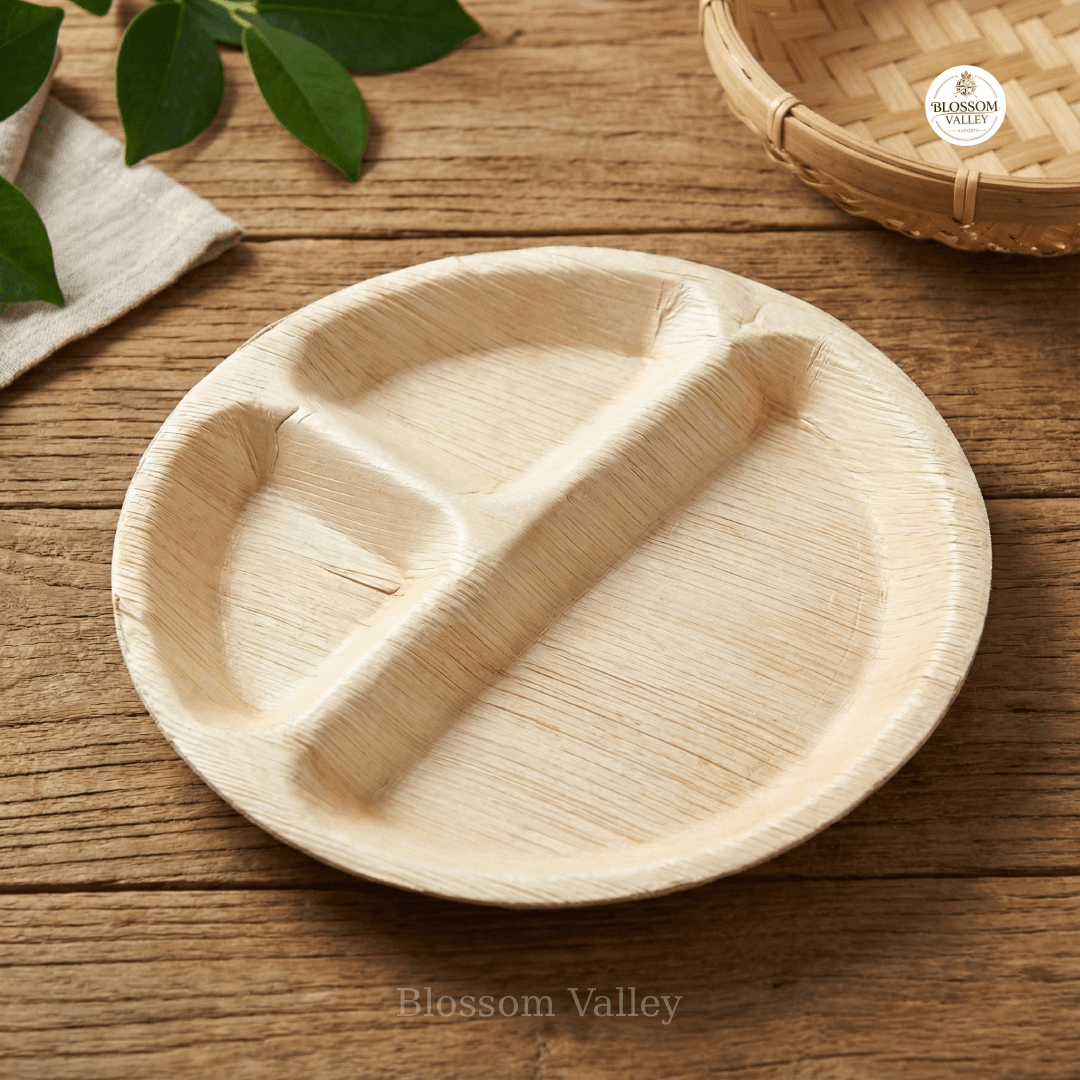 Areca Leaf Compartment Plates